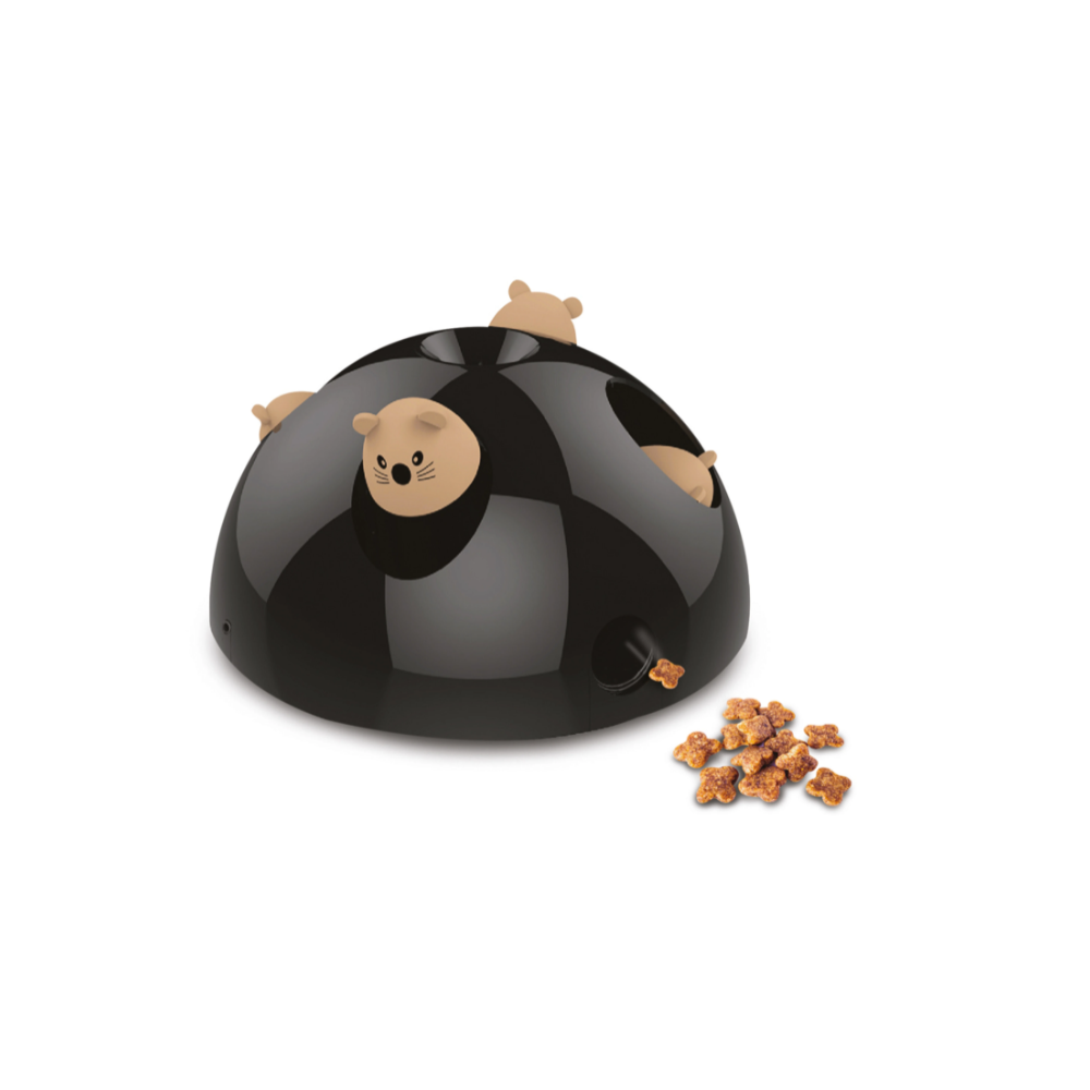 CATCH THE MOUSE - Interactive Cat Toy Black