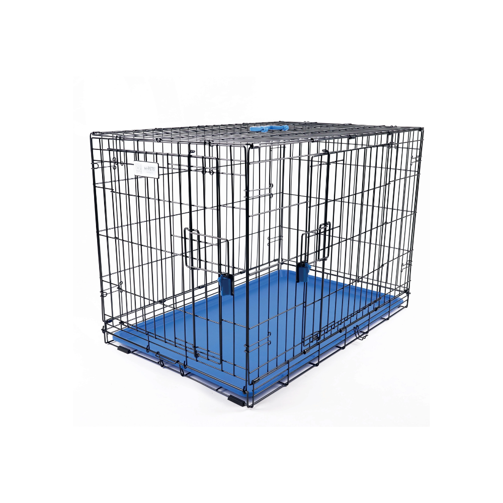 VOYAGER Wire Crate Blue