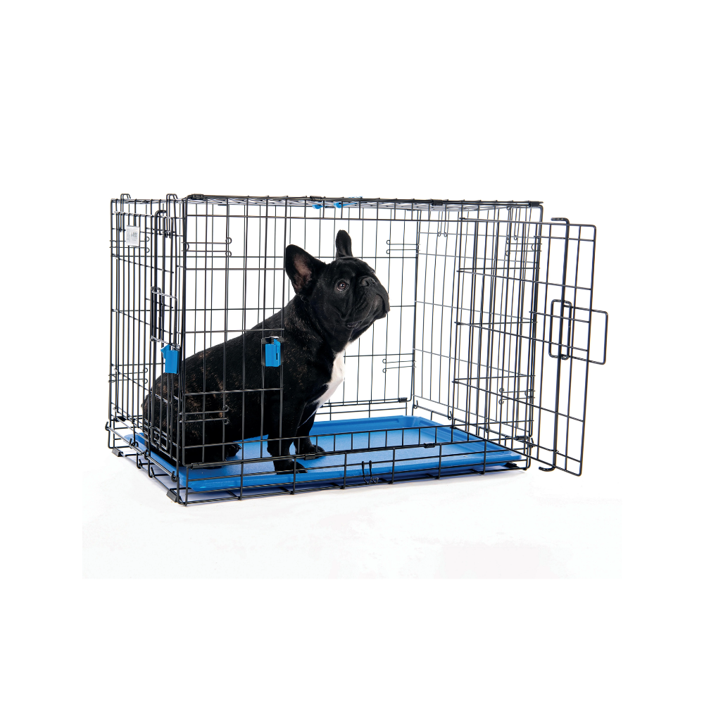 VOYAGER Wire Crate Blue