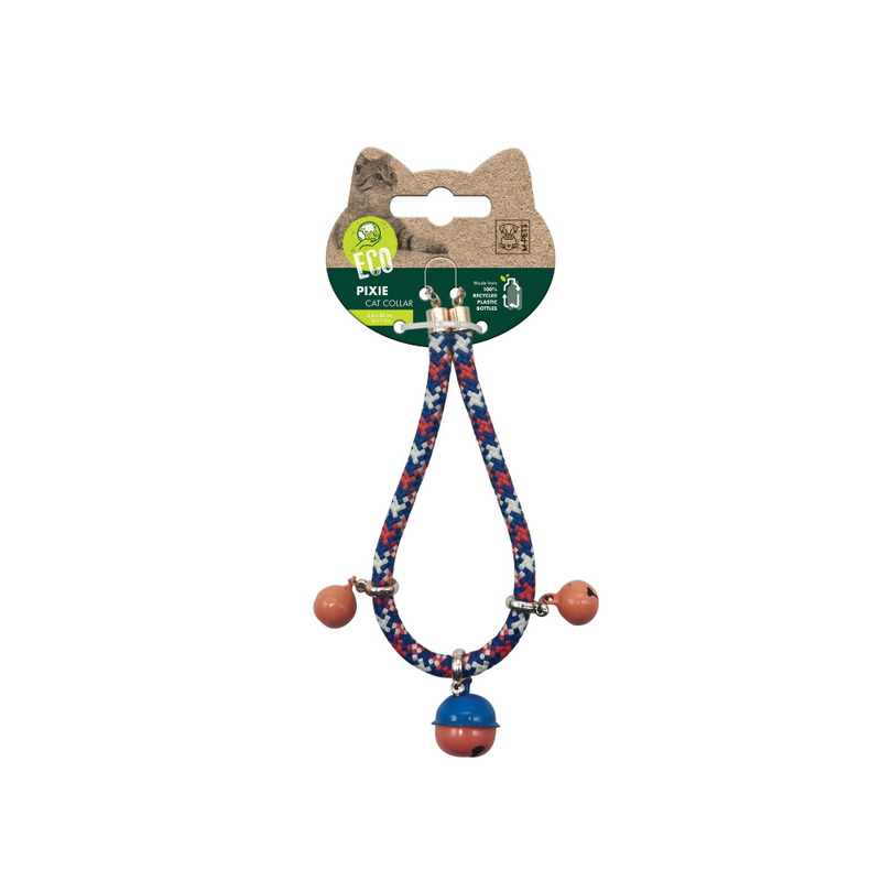 Collier pour chat PIXIE ECO multicolore 1