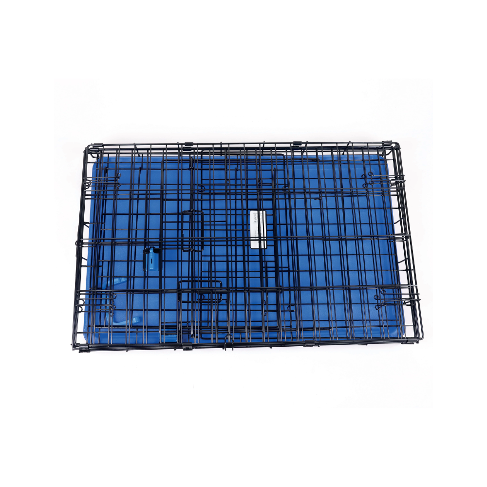 VOYAGER Wire Crate Blue