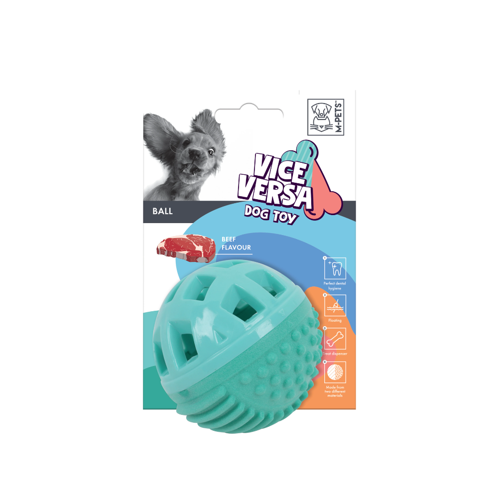 Vice Versa Dog Toy Ball - Beef scent – M-PETS