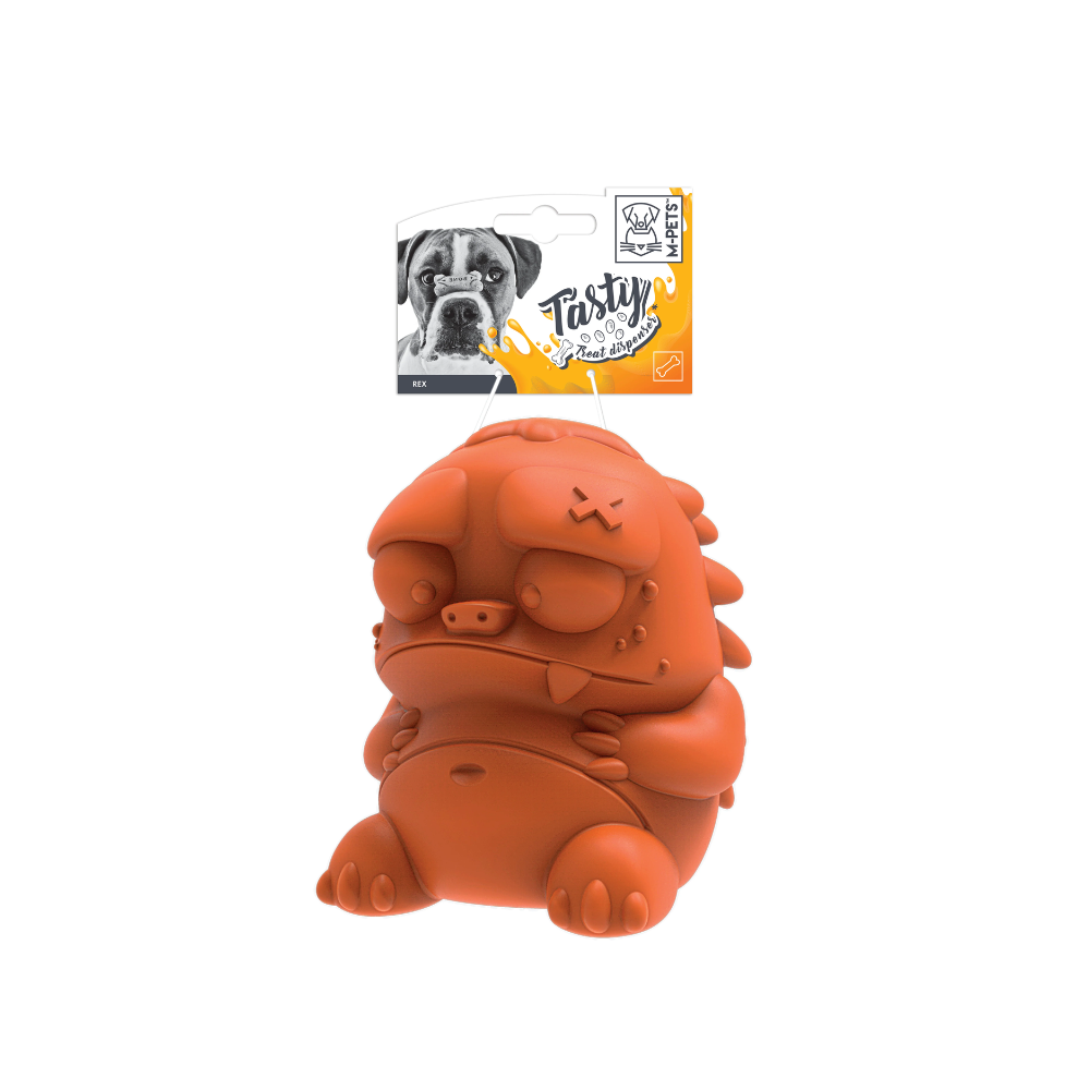 REX Dog toy- Orange