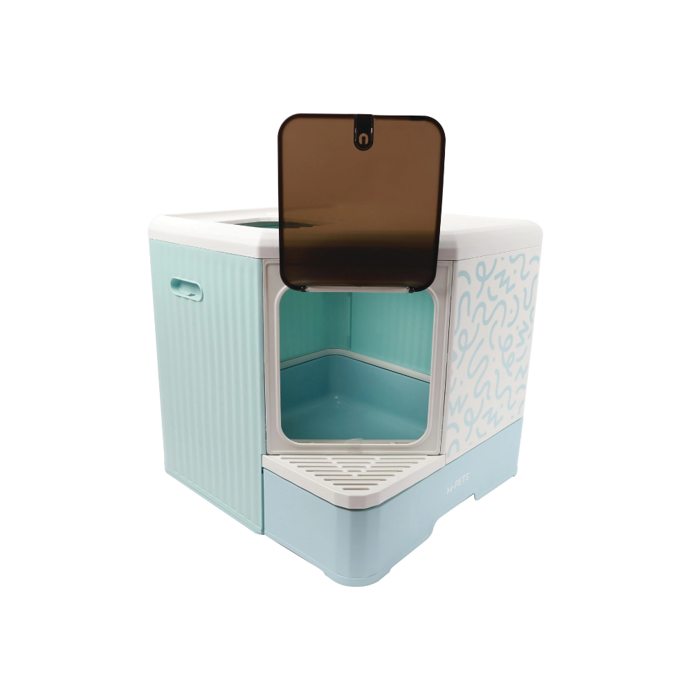 Terra Forma ECO Foldable Cat Litter Box Blue