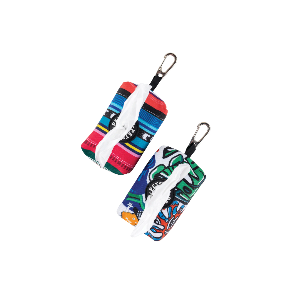 URBAN STYLE Jazz Stripes Waste Bags Dispenser