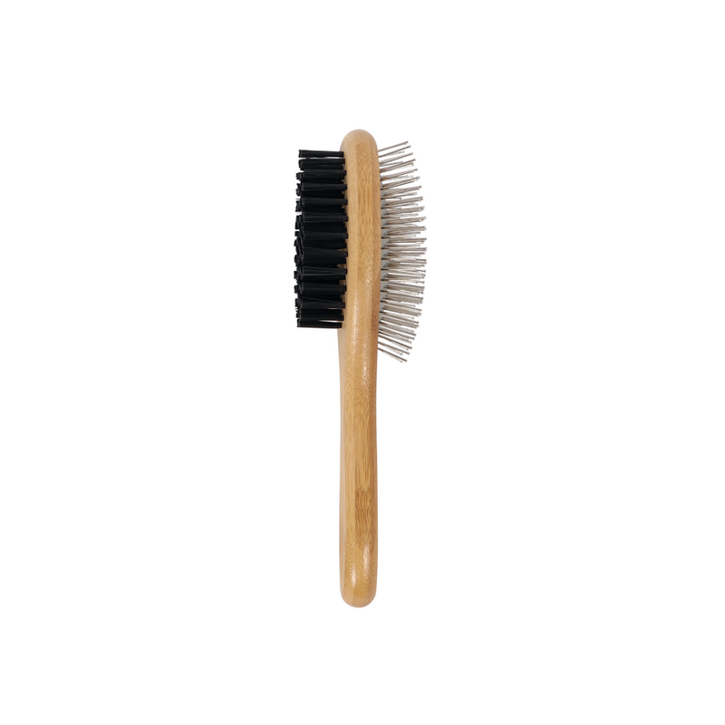 Brosse à picots double face en BAMBOU