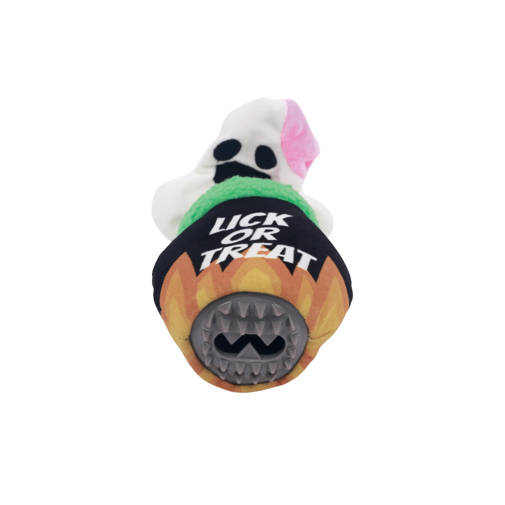 Halloween Snack Attack Dog Toy -  Ghost