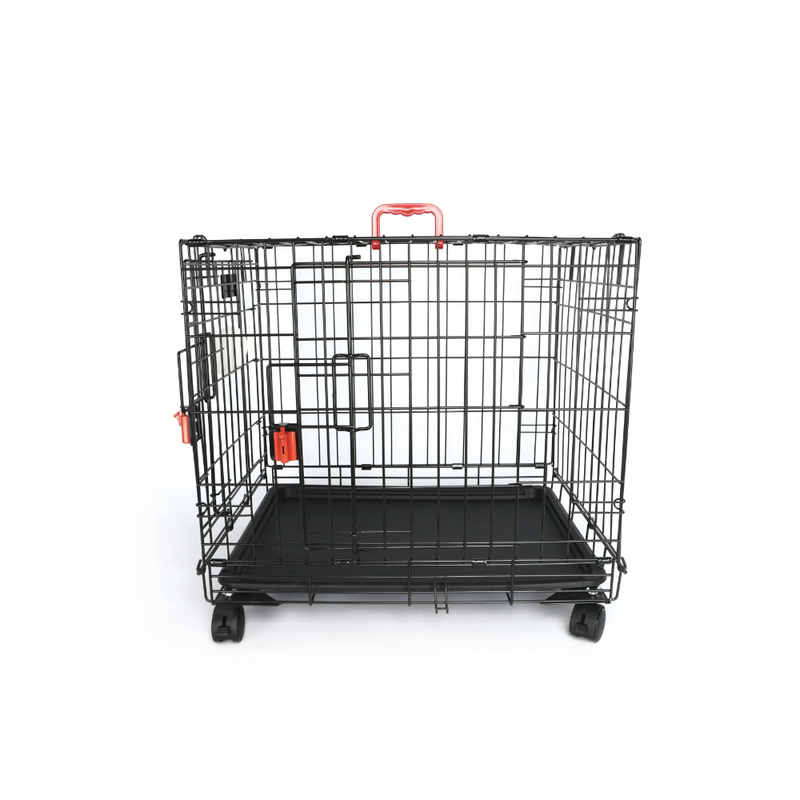 VOYAGER Wire Crate with wheels