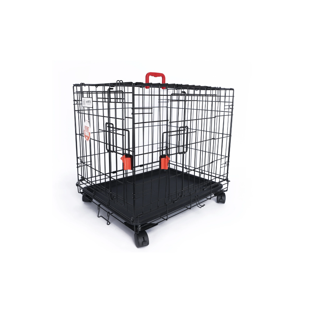 VOYAGER Wire Crate with wheels