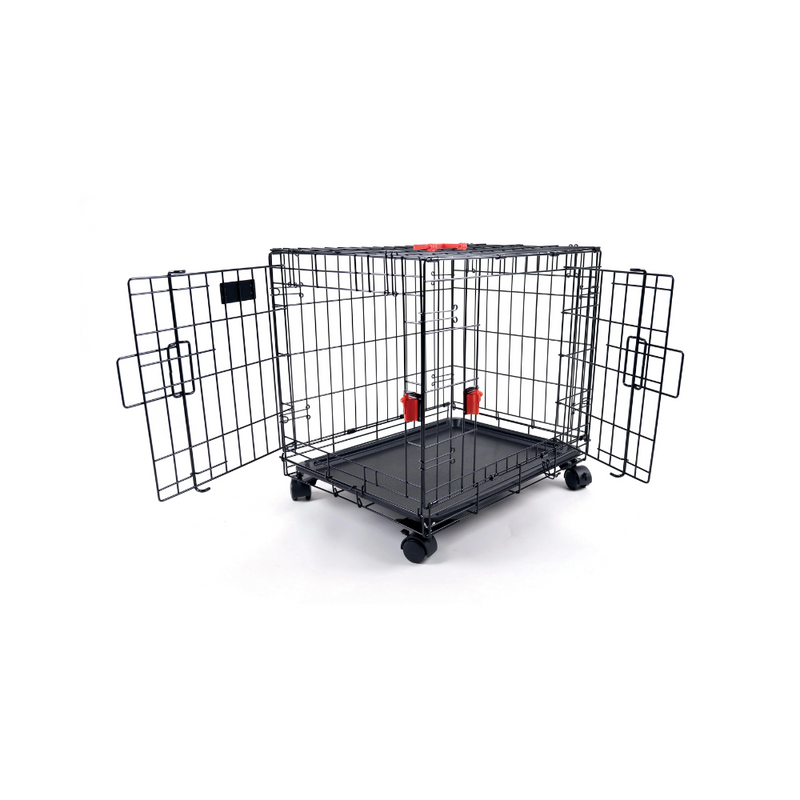 VOYAGER Wire Crate with wheels