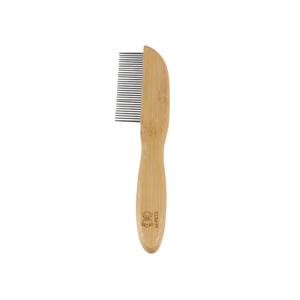 BAMBOO Regular Comb with Rotating Teeth - 31  teeth