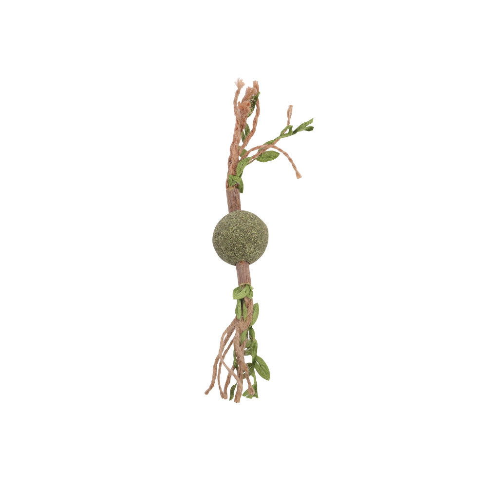 CHARMY Catnip Toy - TREE BRANCH Green