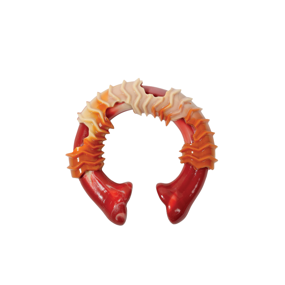 CARNIVORE Dog Toy Ring Bone - Bacon scent