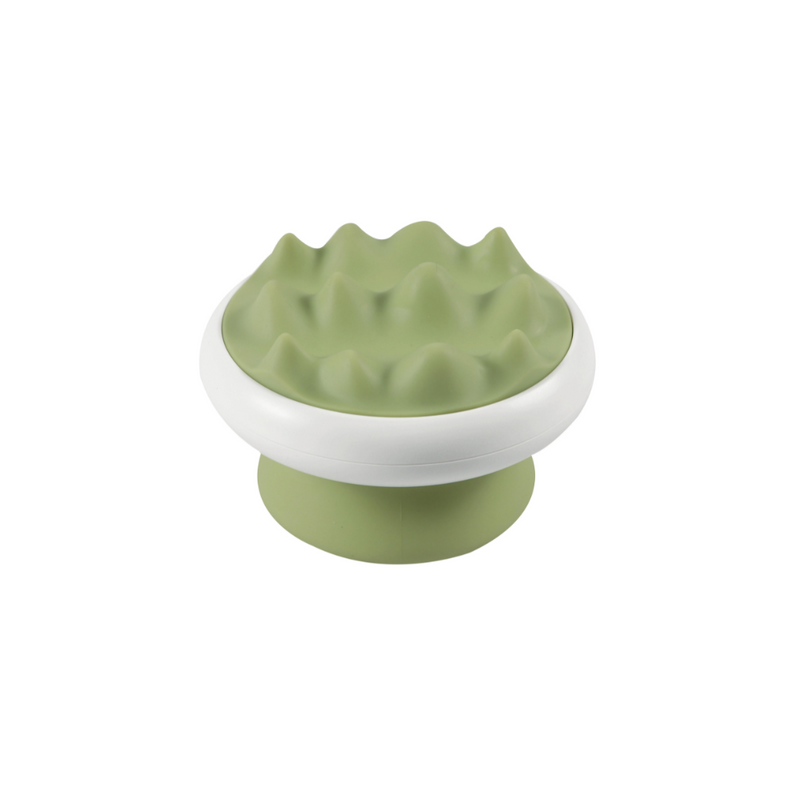 SOFT Massage Soft Comb - Coarse Teeth Green