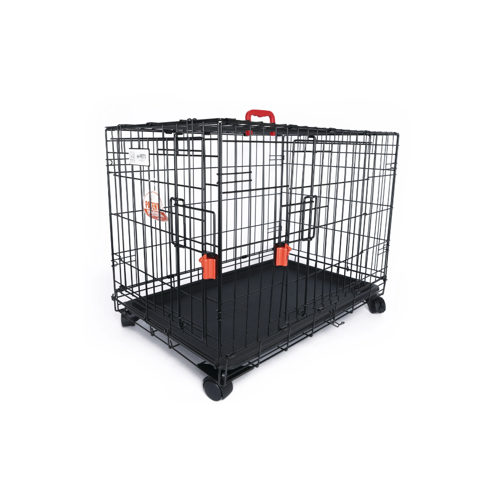 VOYAGER Wire Crate with wheels