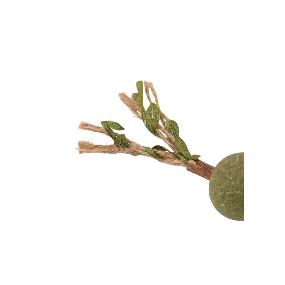 CHARMY Catnip Toy - TREE BRANCH Green