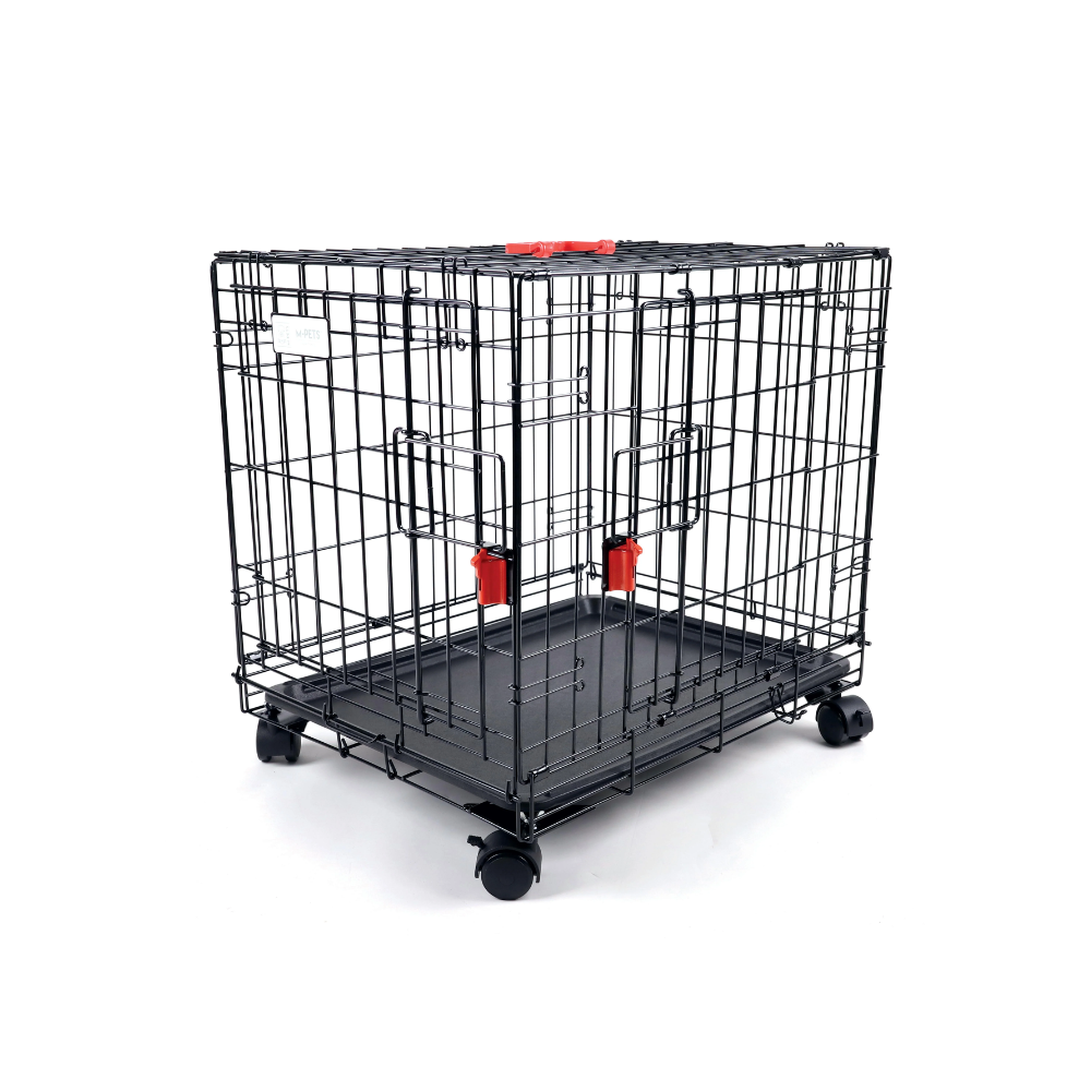 VOYAGER Wire Crate with wheels