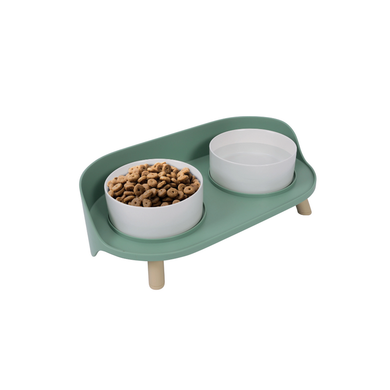 ALTITUDE Double Raised Pet Bowl