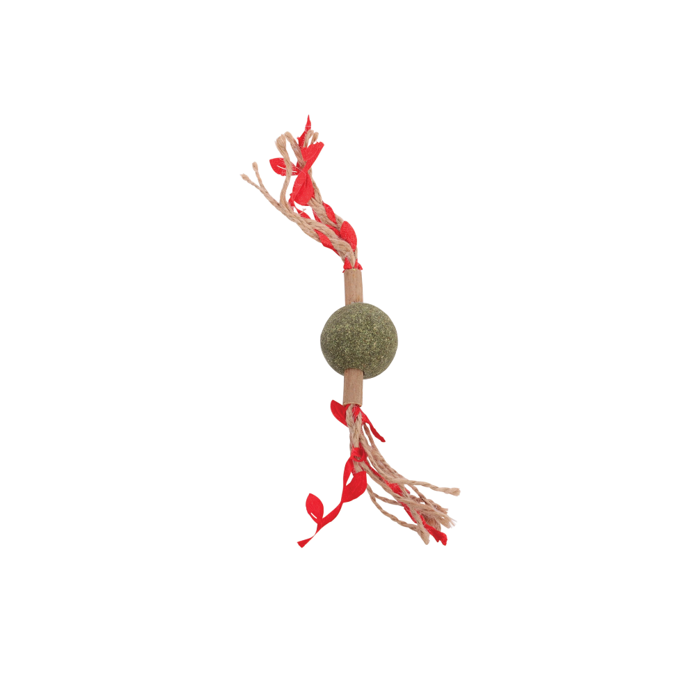 CHARMY Catnip Toy - TREE BRANCH Red