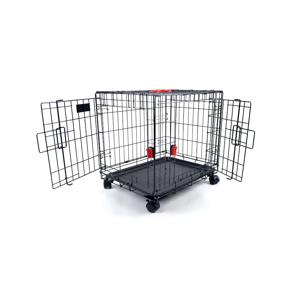 VOYAGER Wire Crate with wheels