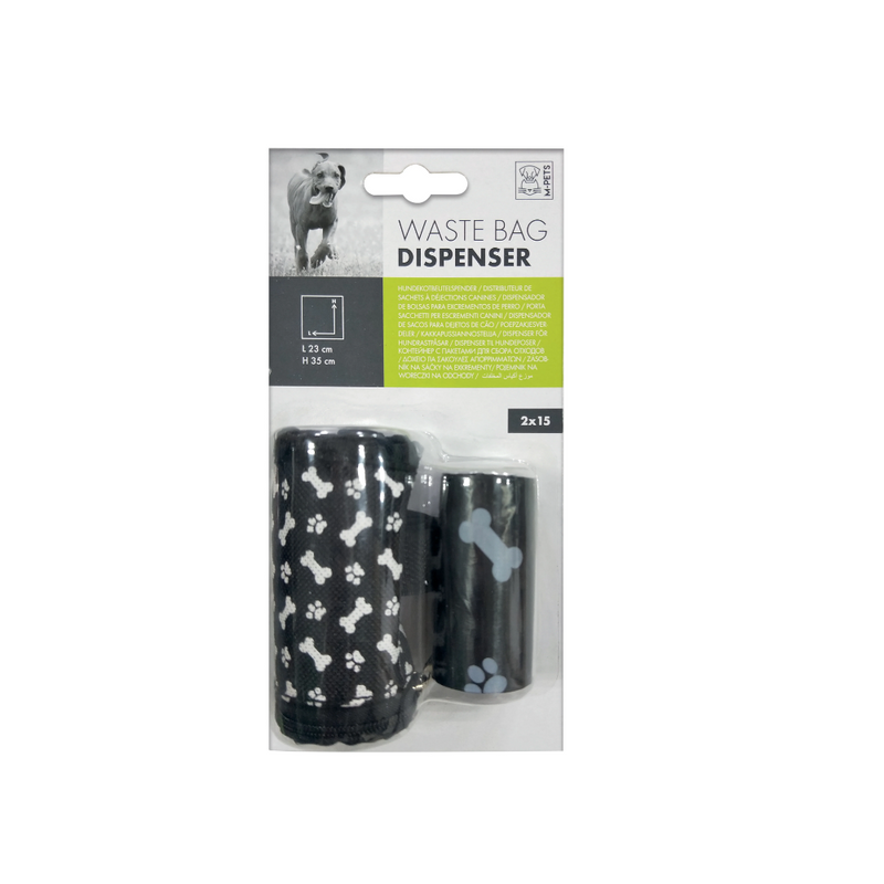 Dog Waste Bags Dispenser Black