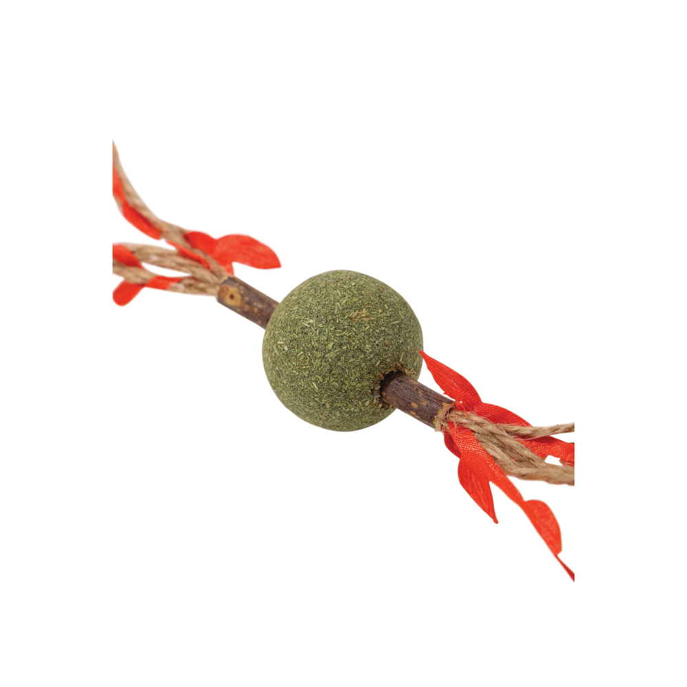 CHARMY Catnip Toy - TREE BRANCH Red