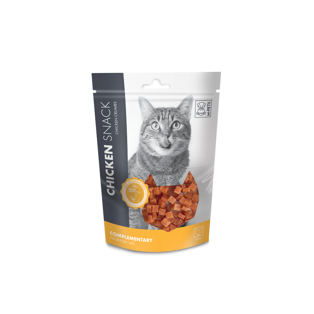 Friandises pour chats aux miettes de poulet