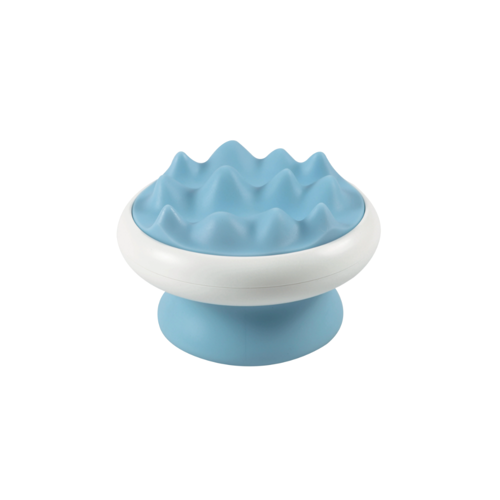 SOFT Massage Soft Comb - Coarse Teeth Blue