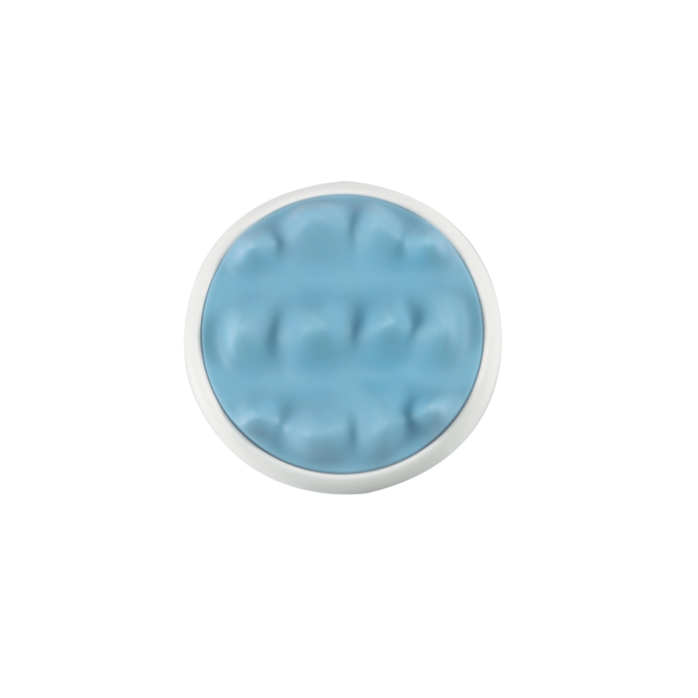 SOFT Massage Soft Comb - Coarse Teeth Blue