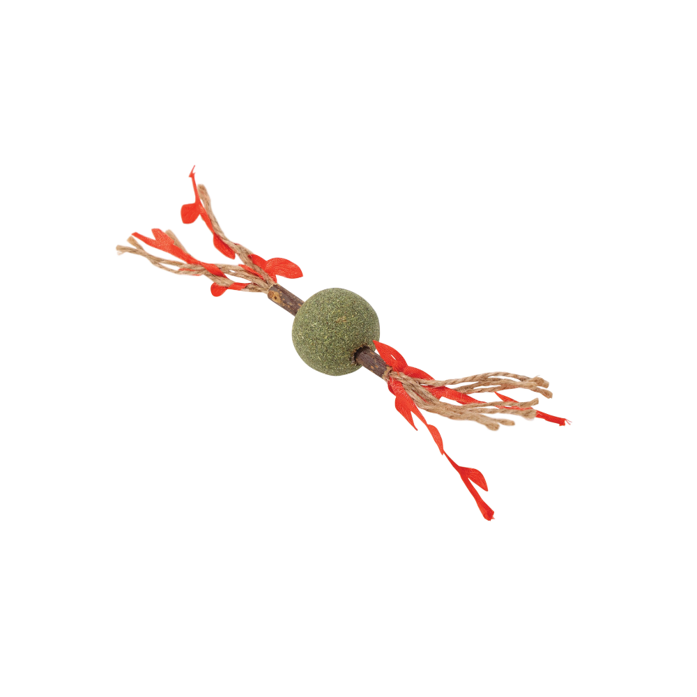 CHARMY Catnip Toy - TREE BRANCH Red