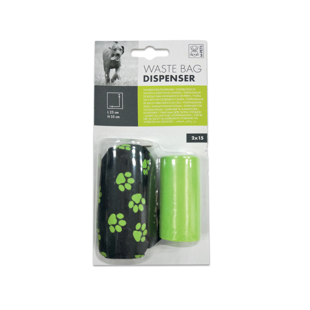 Dog Waste Bags Dispenser Green