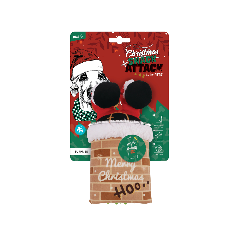 Jouet pour chien Christmas Snack Attack - Surprise