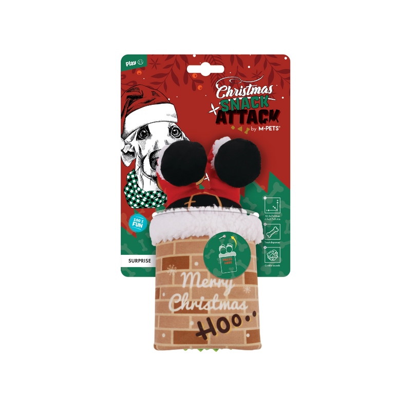 Jouet pour chien Christmas Snack Attack - Surprise