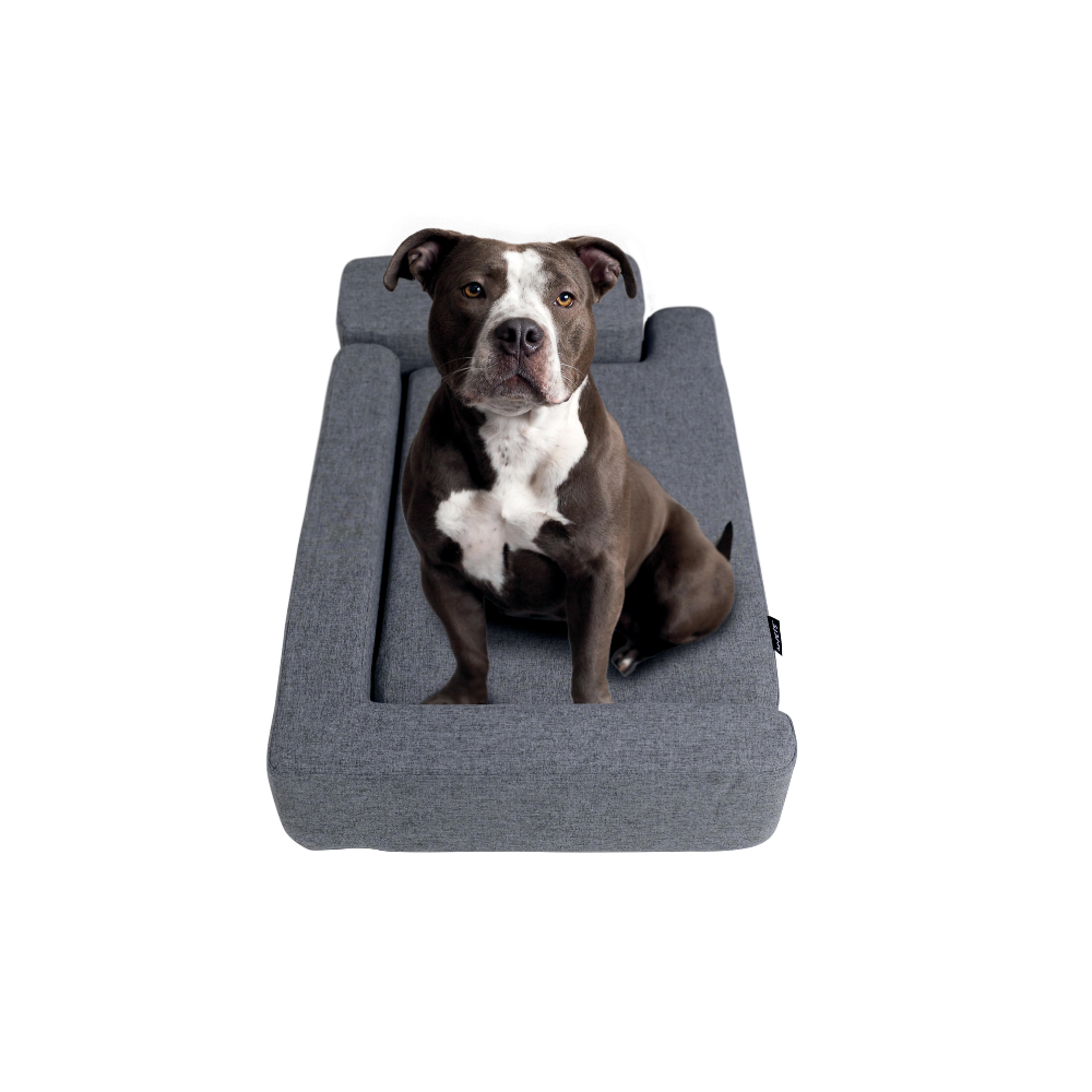 PUZZLE Dog Sofa Grey