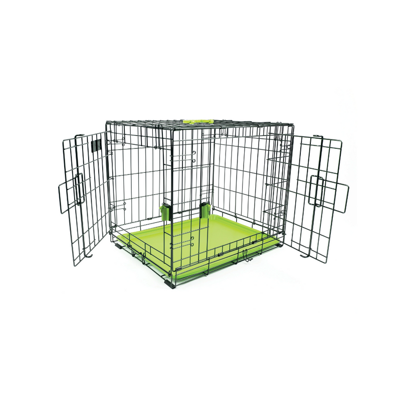 VOYAGER Wire Crate Green