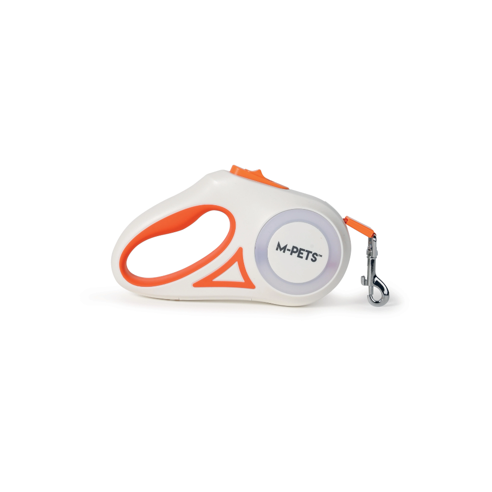 FLASH Retractable Dog Leash Orange