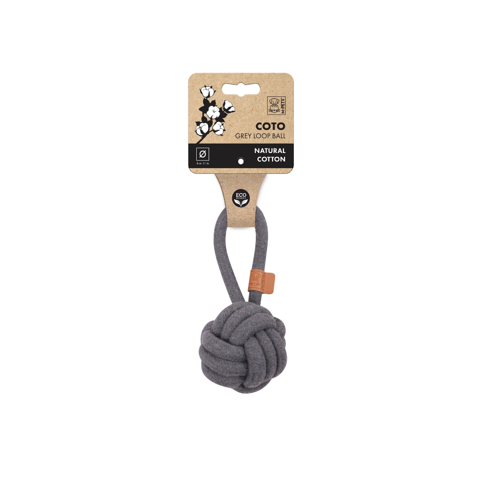 COTO Grey Loop Ball – M-PETS