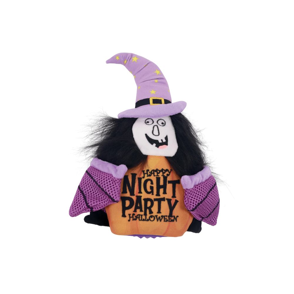 Halloween Snack Attack Dog Toy - Witch