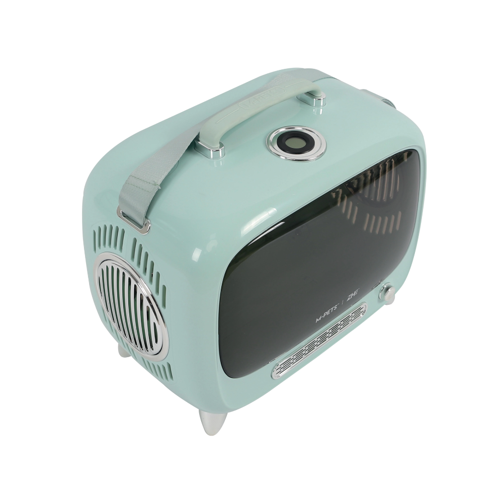 SIXTIES TV Pet Carrier Blue