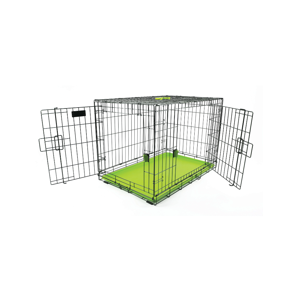 VOYAGER Wire Crate Green