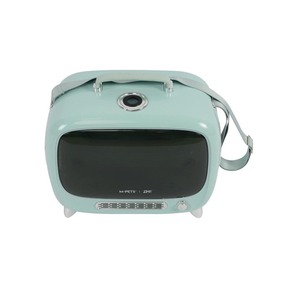 SIXTIES TV Pet Carrier Blue