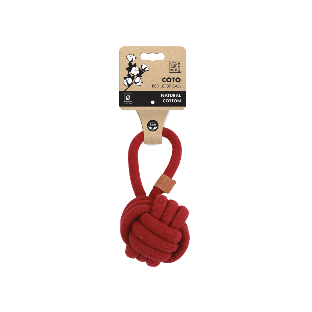 COTO Red Loop Ball – M-PETS