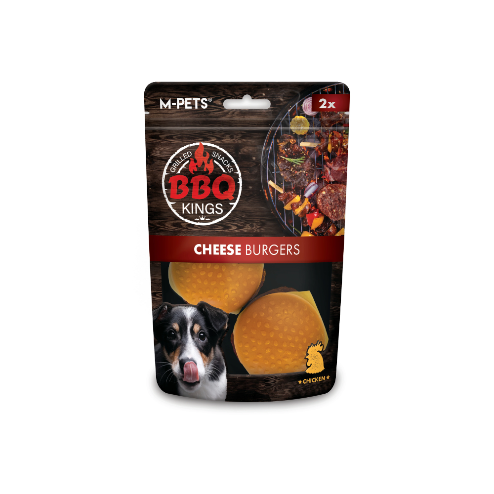 BBQ KINGS - Dog Snacks Cheese Burgers