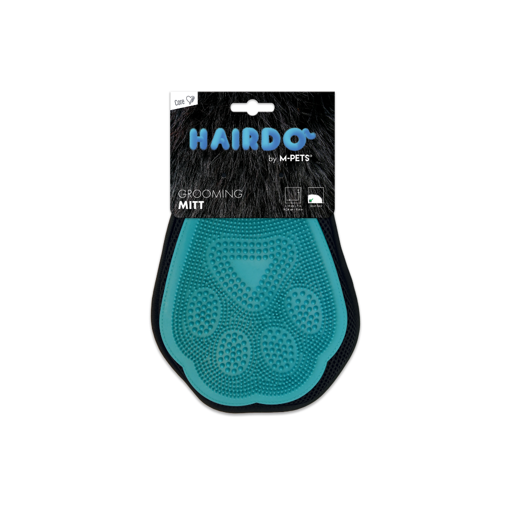 Hairdo massage Grooming Mitt