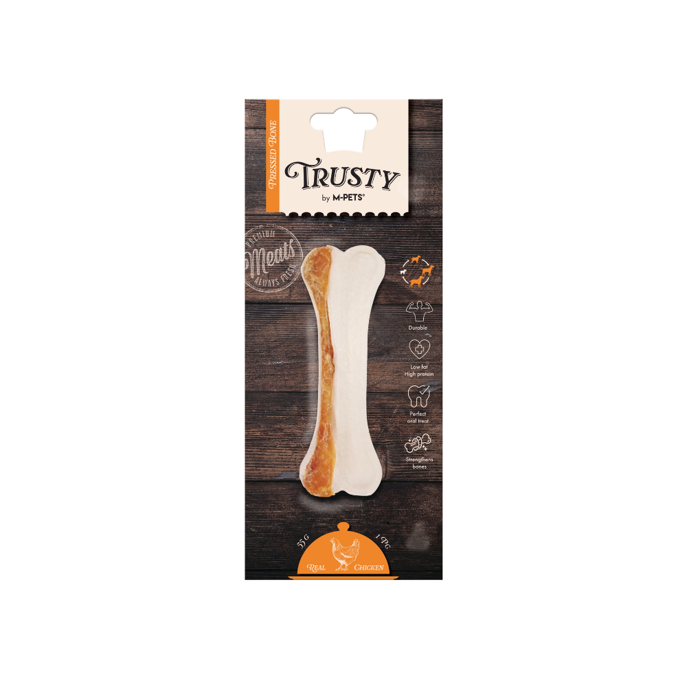 TRUSTY Pressed bone Chicken Flavor 12.7 cm