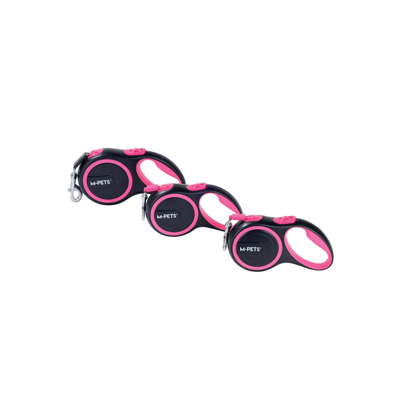 LIBERTY Dog Retractable Leash - Pink