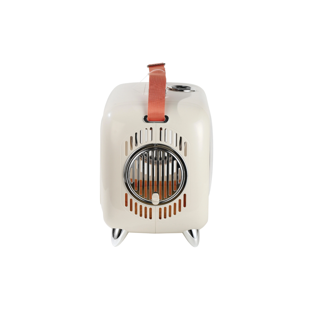 SIXTIES TV Pet Carrier White