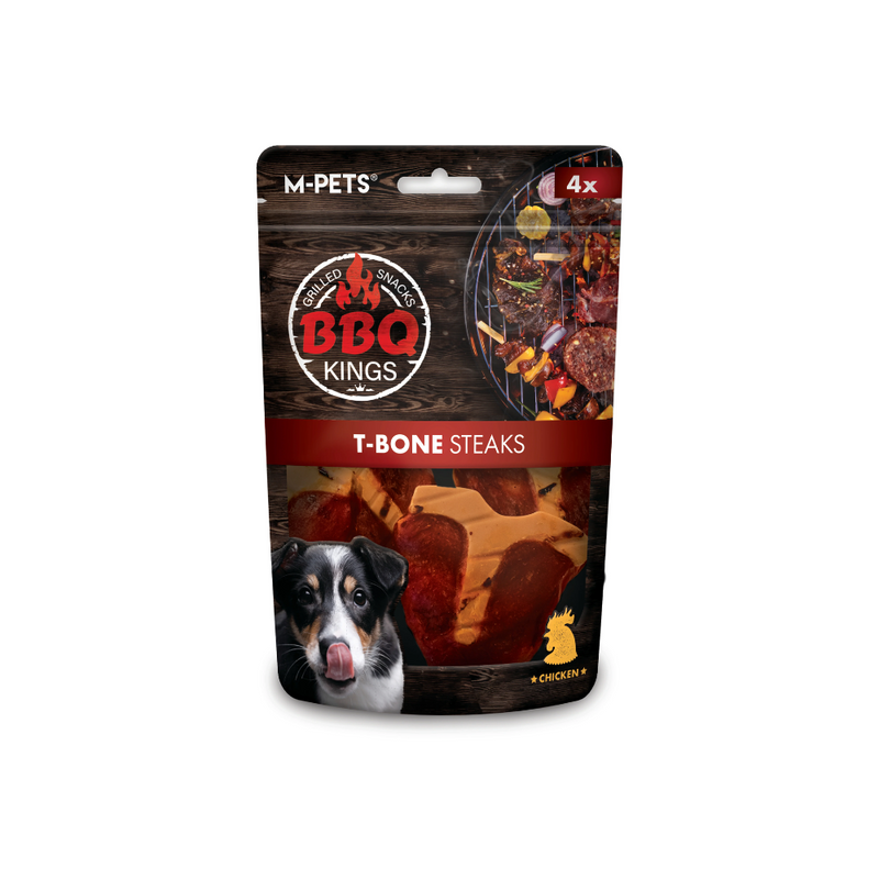 BBQ KINGS - Collations pour chiens Steak T-bone