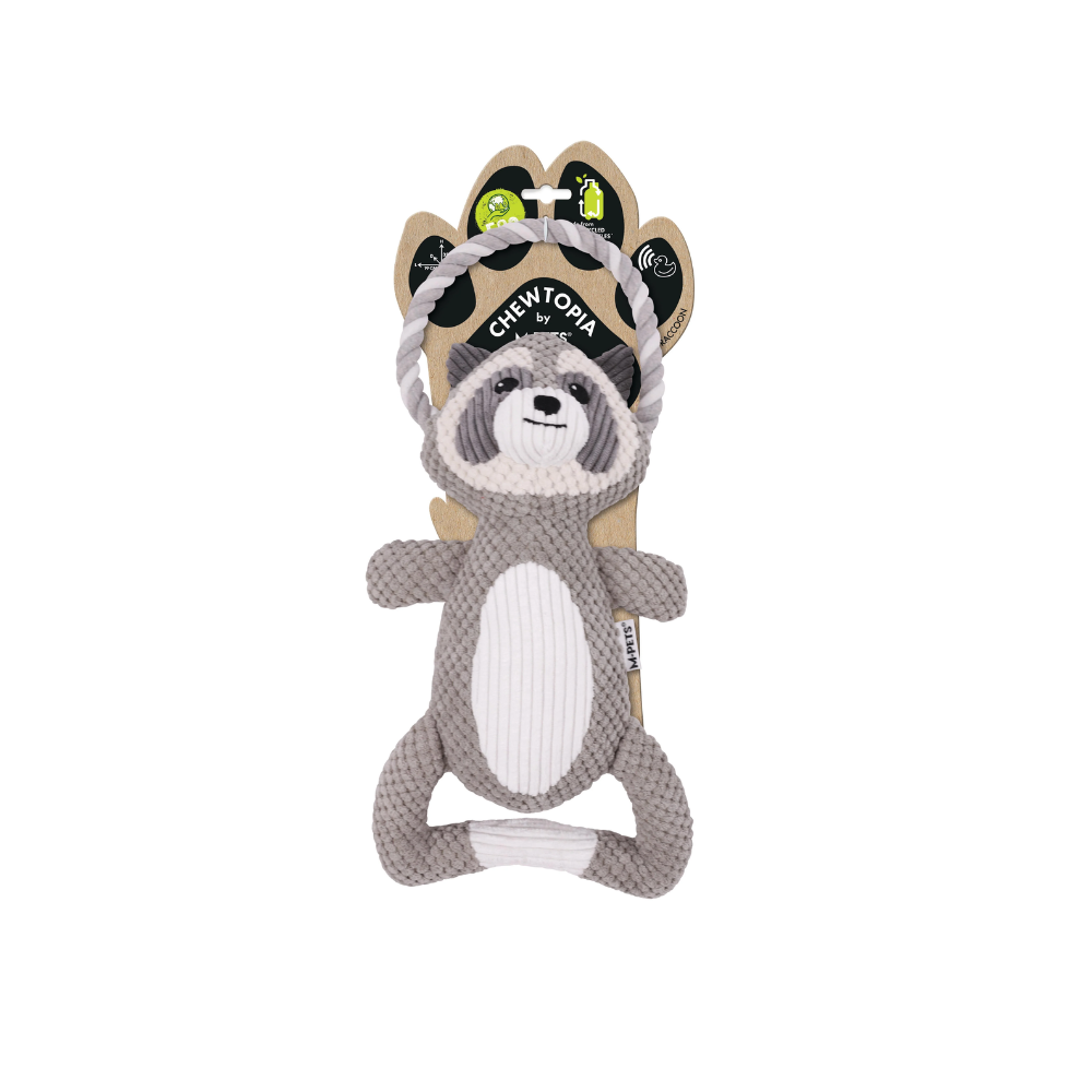 Chewtopia ECO Dog Toy - Raccoon