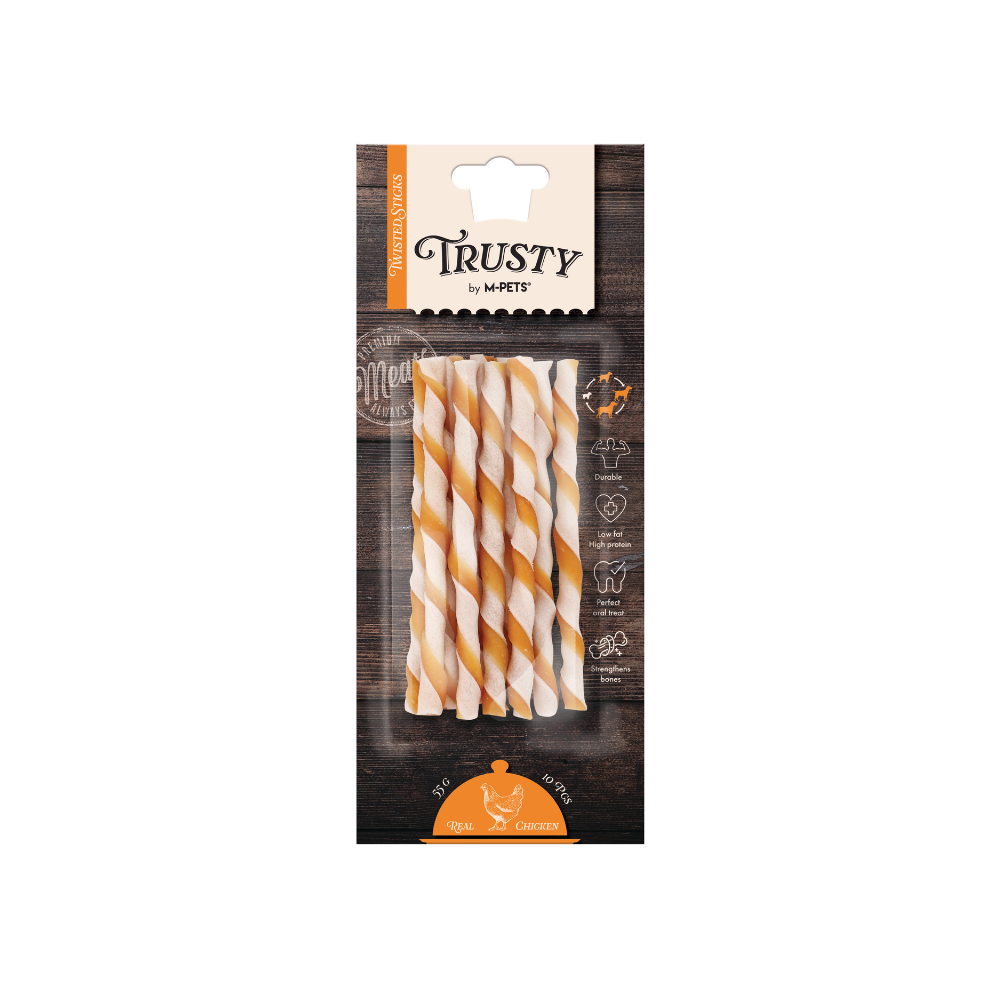 TRUSTY Twisted sticks Chicken Flavor 12.7 cm